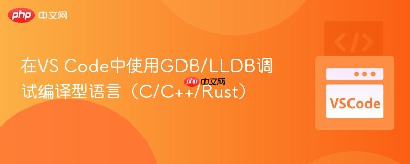在VS Code中使用GDB/LLDB调试编译型语言(C/C++/Rust) 在VS Code中使用GDB/LLDB调试编译型语言(C/C++/Rust)