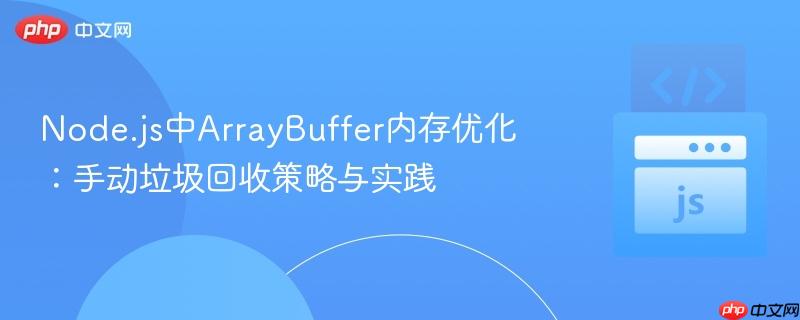 Node.js中ArrayBuffer内存优化:手动垃圾回收策略与实践 Node.js中ArrayBuffer内存优化:手动垃圾回收策略与实践