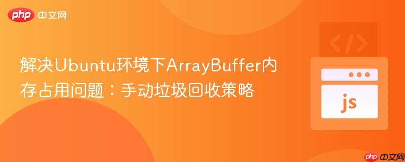 解决Ubuntu环境下ArrayBuffer内存占用问题:手动垃圾回收策略 解决Ubuntu环境下ArrayBuffer内存占用问题:手动垃圾回收策略