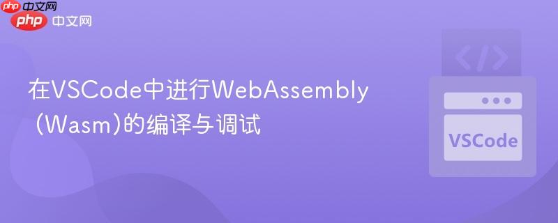 在VSCode中进行WebAssembly (Wasm)的编译与调试 在VSCode中进行WebAssembly (Wasm)的编译与调试