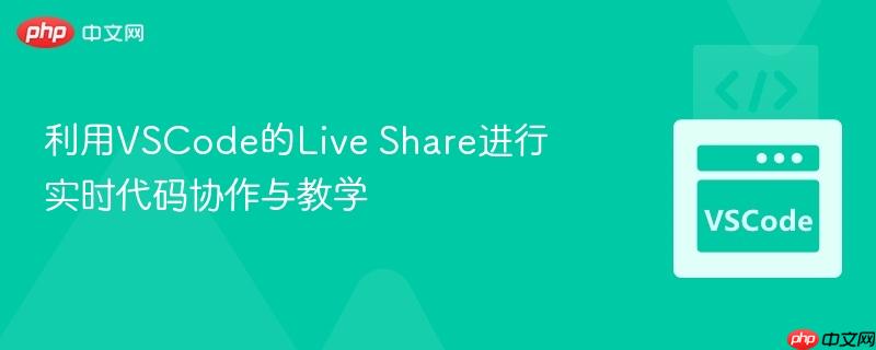利用VSCode的Live Share进行实时代码协作与教学