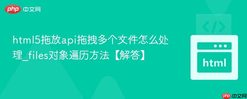 html5拖放api拖拽多个文件怎么处理_files对象遍历方法【解答】