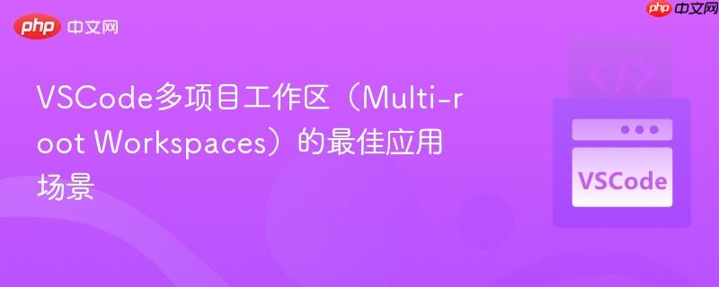 VSCode多项目工作区（Multi-root Workspaces）的最佳应用场景
