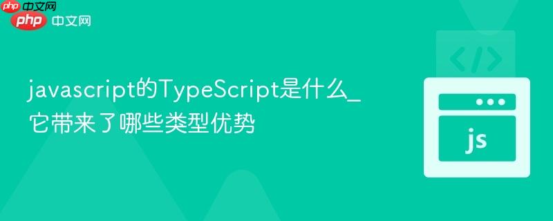 javascript的TypeScript是什么_它带来了哪些类型优势