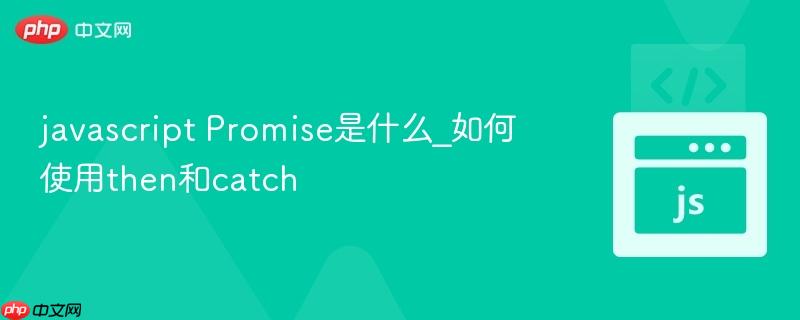 javascript Promise是什么_如何使用then和catch